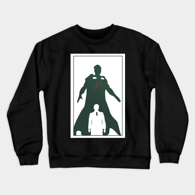 Alien Man 2 Crewneck Sweatshirt by SaifulCreation